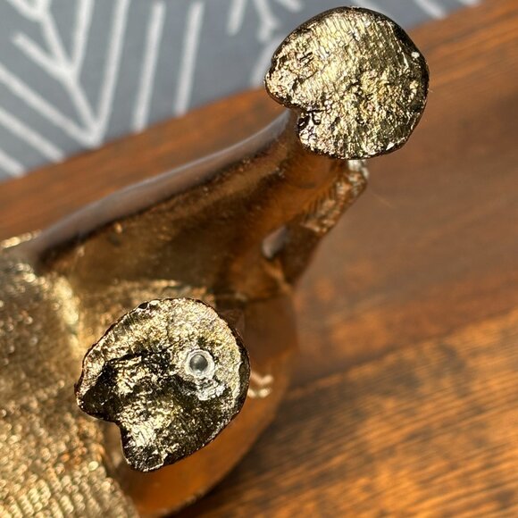 Vintage Solid Cast Metal Camel Figurine Copper Bromze Finish Camel Sculpture - Picture 16 of 17